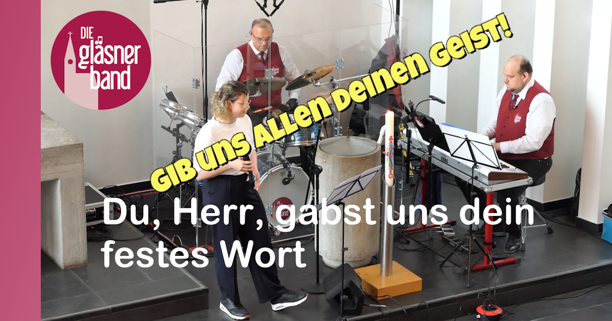 Auf YouTube: Du, Herr, gabst uns dein festes Wort